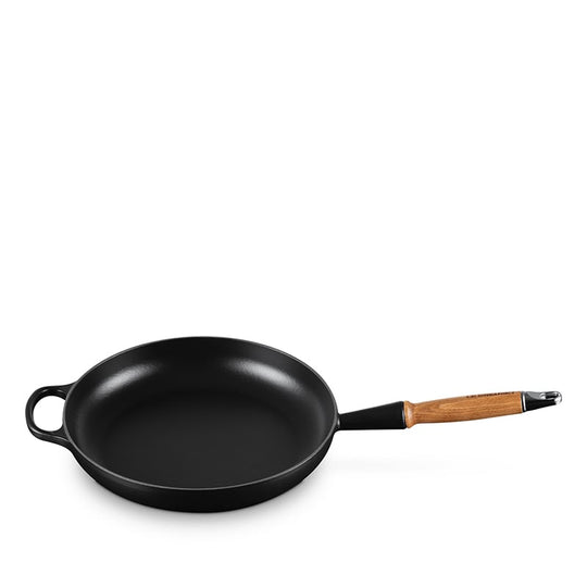 Le Creuset stegepande 28 cm Mat sort