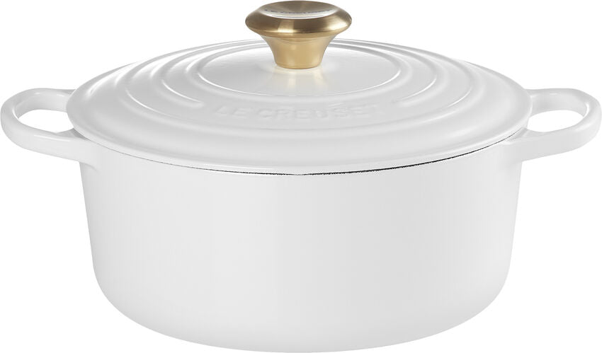Le Creuset Rund gryde 24cm White