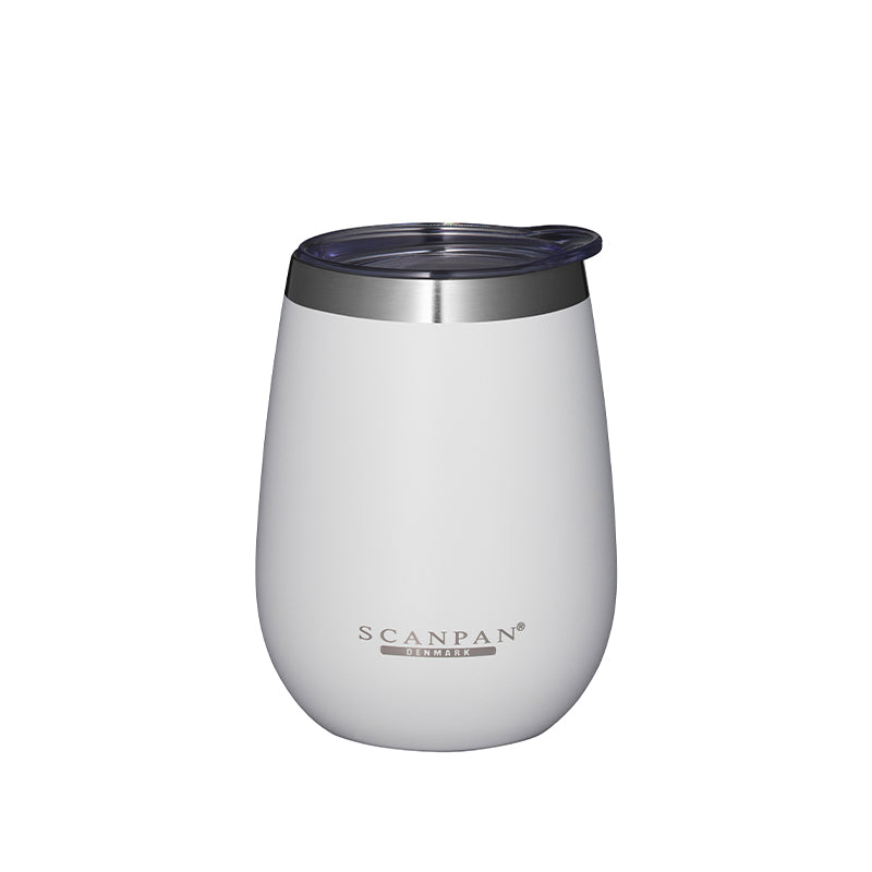Scanpan TO-GO termotumbler/termokop med låg White 300 ml