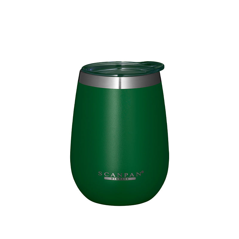 Scanpan TO-GO termotumbler/termokop med låg - Forest Green 300 ml