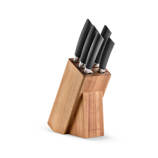 Scanpan Sax knivblok med knivsliber 6 dele