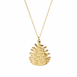 Georg Jensen Ornament 2023, grankogle forgyldt