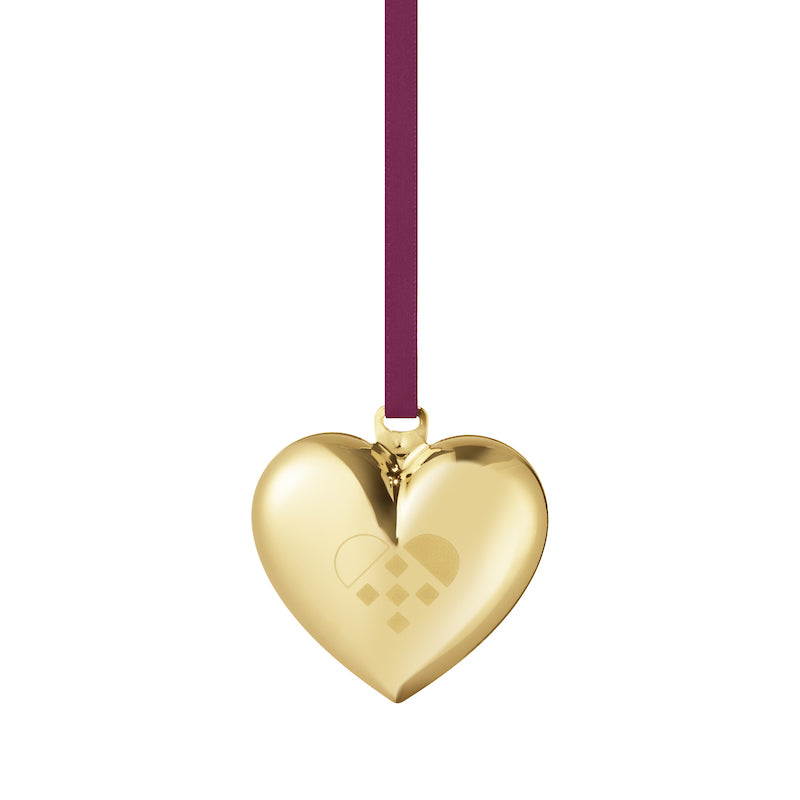 Georg Jensen 2025 Hjerte Forgyldt