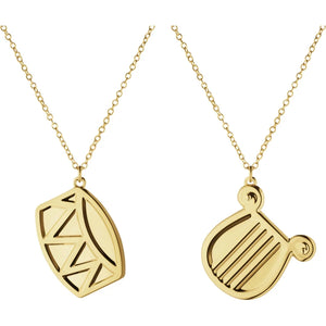 Georg Jensen 2026 Juleornamentsæt Harpe & tromme
