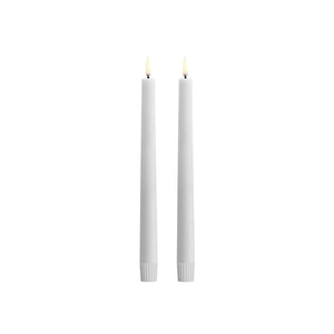Uyuni LED stagelys hvid H25 cm 2 stk.