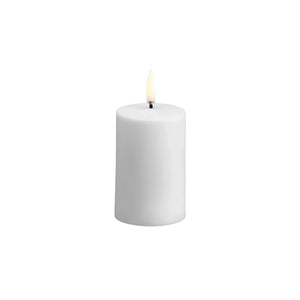 Uyuni PILLAR udendørs LED-stearinlys H 7,8 x Ø 5 cm