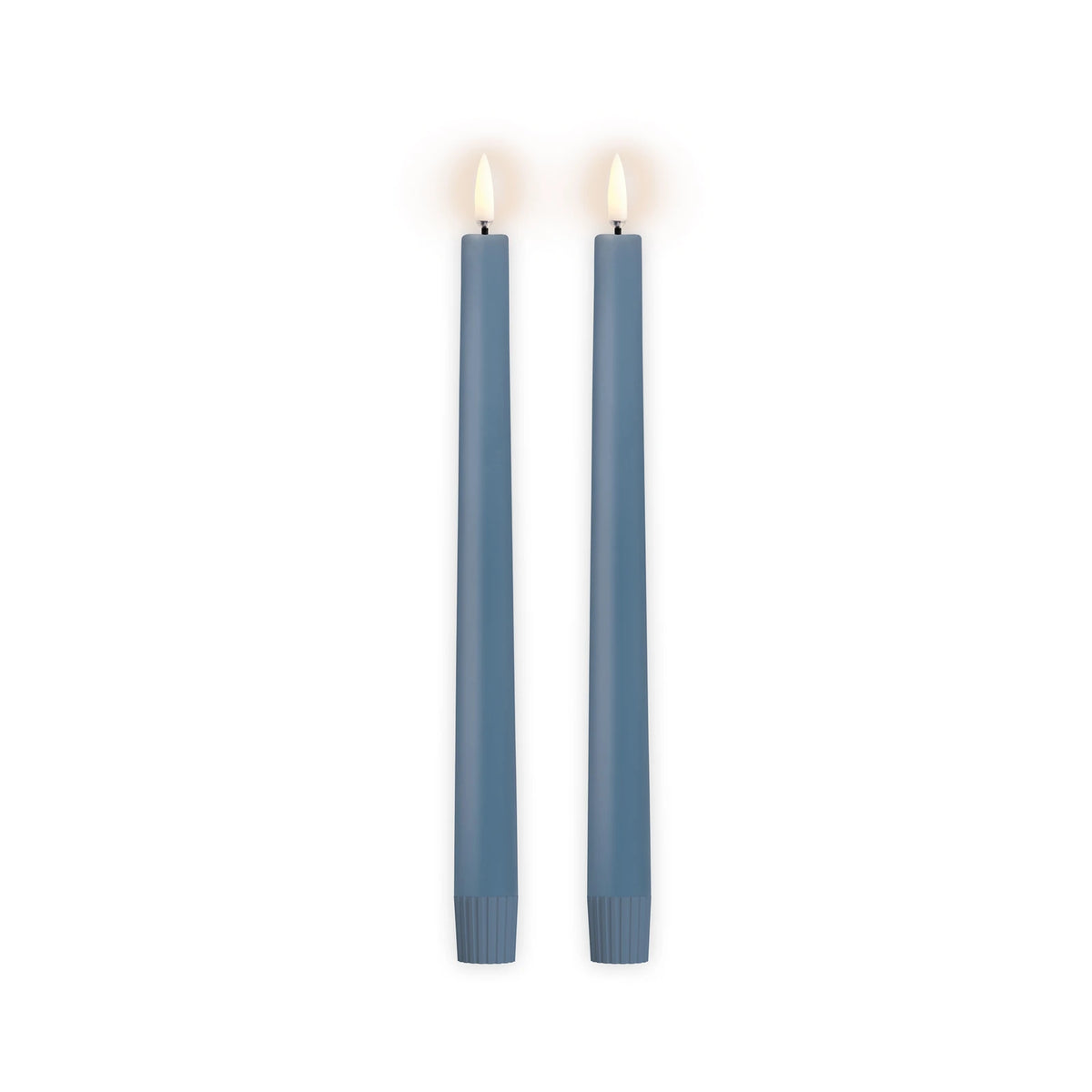 Uyuni LED Stagelys 2 stk. Ø2,3 x H25 cm Blå