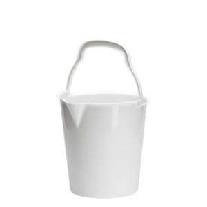 spand 5 liter hvid m/tud