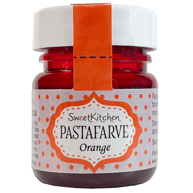 Orange Pastafarve 25 g.