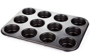 Royal Muffinform 12 Stk - Stål m/ Non-Stick
