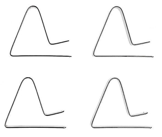 Gastromax dugklemmer rustfri stål 4 stk