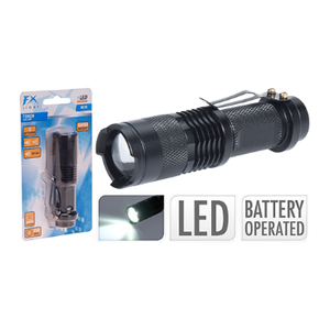 LED Lygte i aluminium