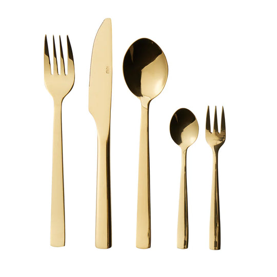 Aida RAW Bestiksæt - Guld - 60 dele