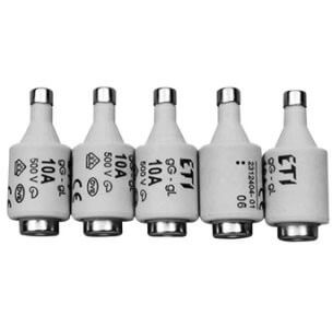 SIKRING DZ-10 AMP. RØD 5 STK.