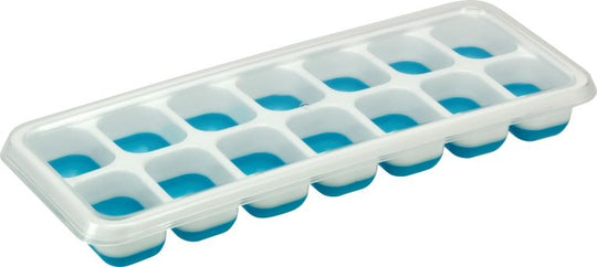 Plast 1 - Isterningbakke m/gummi og låg