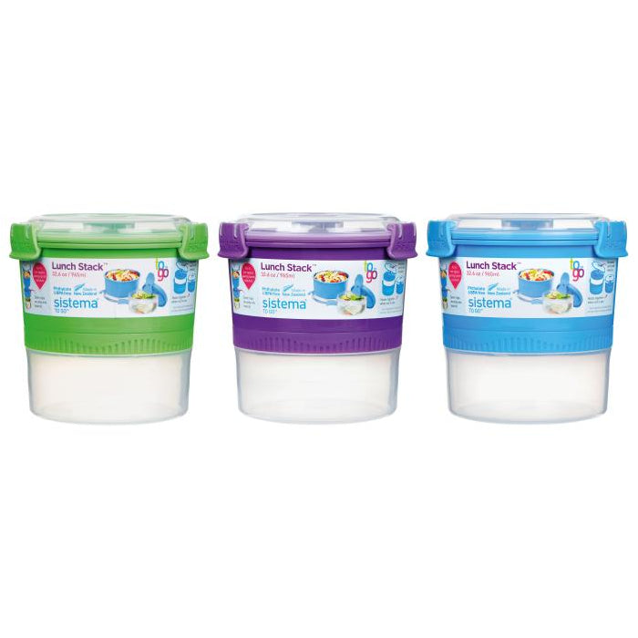 Sistema Lunck Stack To Go assorteret.