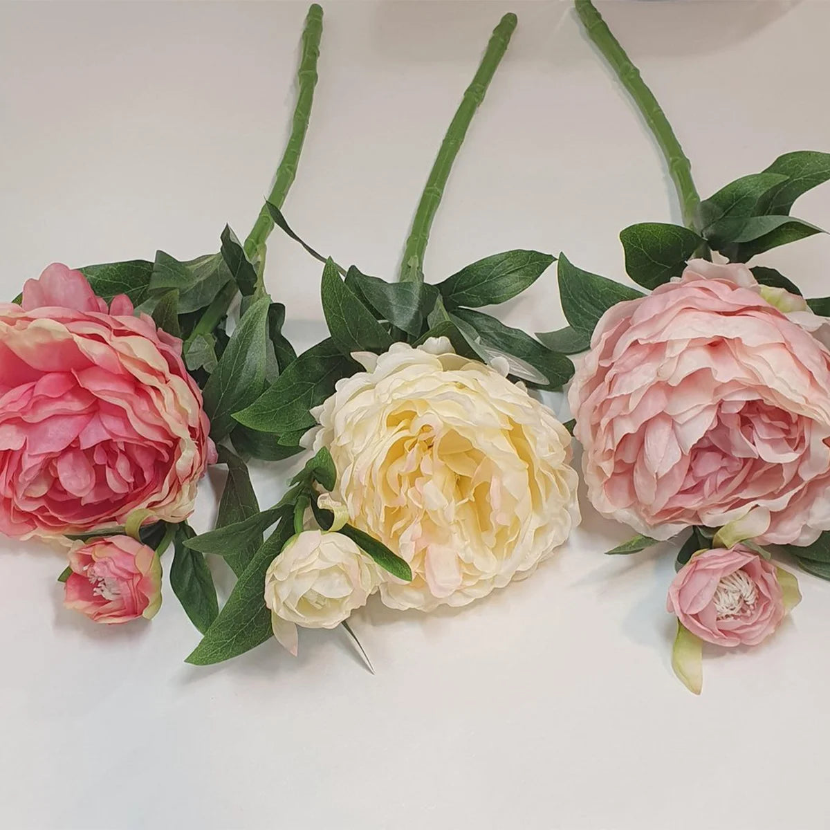 Kunstig Pæon – 60 cm Assorteret