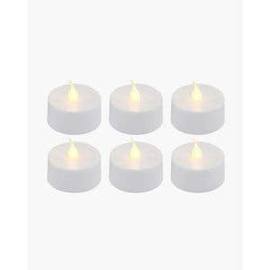 Sirius Julius Led Fyrfadslys 6 stk. hvid