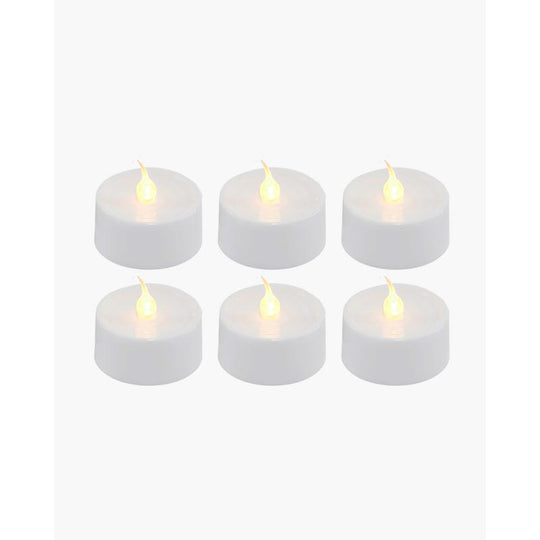 Sirius Julius Led Fyrfadslys 6 stk. hvid