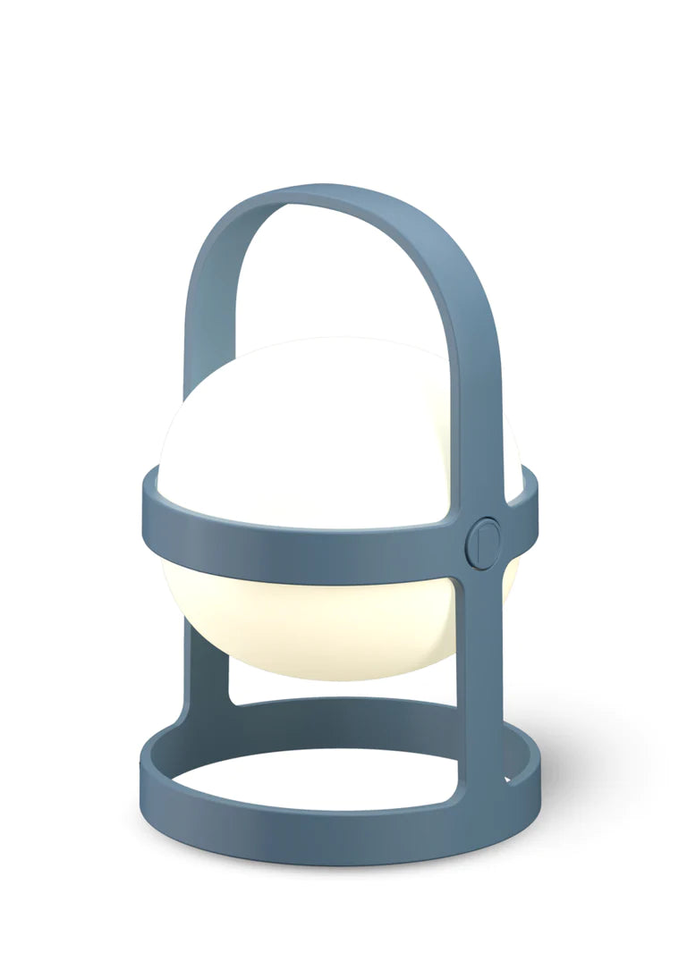 Rosendahl Soft Spot Solar Circular lampe, Sky Blue - H18,5 cm.