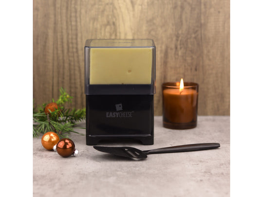 EasyCheese Osteboks Firkantet - Sort