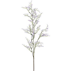 Kunstig Limonium gren lys lilla H83 cm
