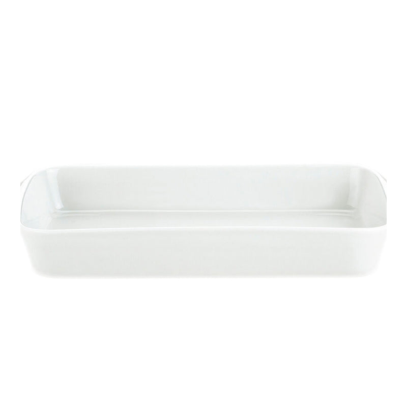 Pillivuyt stegefad nr. 2 - 29,5x18 cm 2. sortering hvid