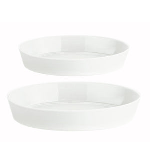 Pillivuyt fadsæt hvid 26 og 31 cm 2 stk.