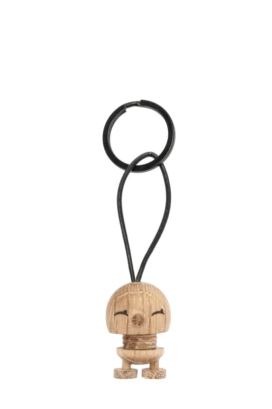 Hoptimist Bimble nøglering - egetræ