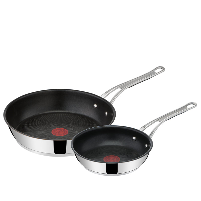 Tefal Jamie Oliver Cook's Classic, stegepande pandesæt - Ø24+28 cm