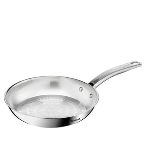 Tefal Intuition Techdome stegepande stål Ø24 cm uden belægning