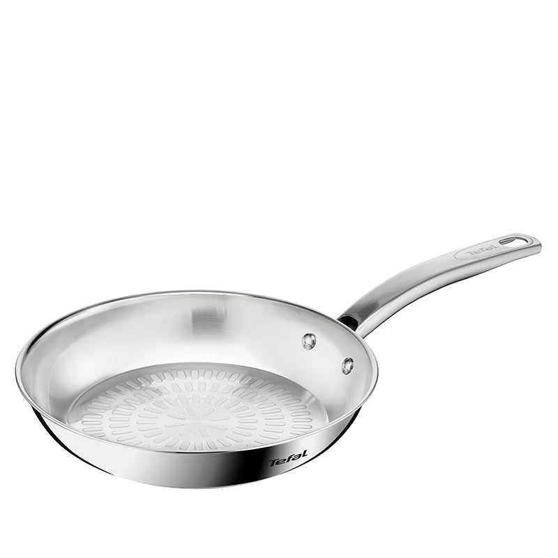 Tefal Intuition Techdome stegepande stål Ø24 cm uden belægning