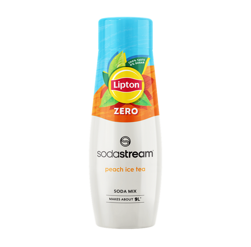 Sodastream Lipton Peach Zero, smagskoncentrat inklusiv pant 440 ml