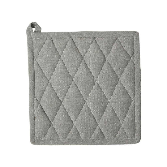 Grydelap grå 22,5 x  22,5 cm