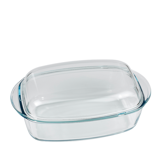 Pyrex Essentials fad med låg 4,5 liter