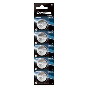 camelion cr2430 – 3v lithium 5 pak