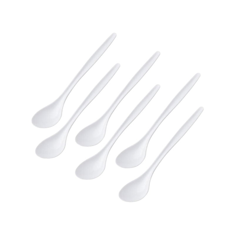 Westmark æggeskeer hvid 6 stk.