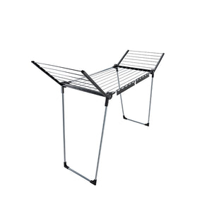 Leifheit Pegasus tørrestativ sort 157x55x87 cm