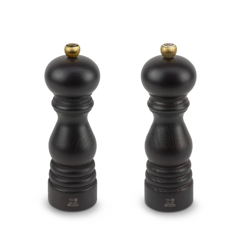 Peugeot Paris salt- og peberkværnsæt chokolade H 18 cm