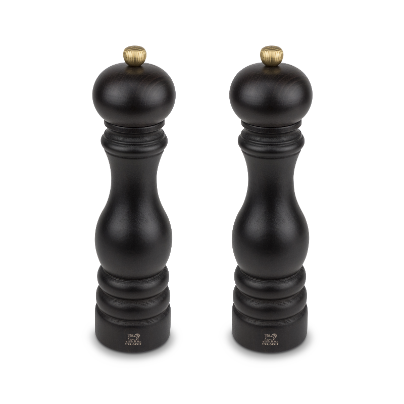 Peugeot Paris salt- og pebersæt chokolade H 22 cm
