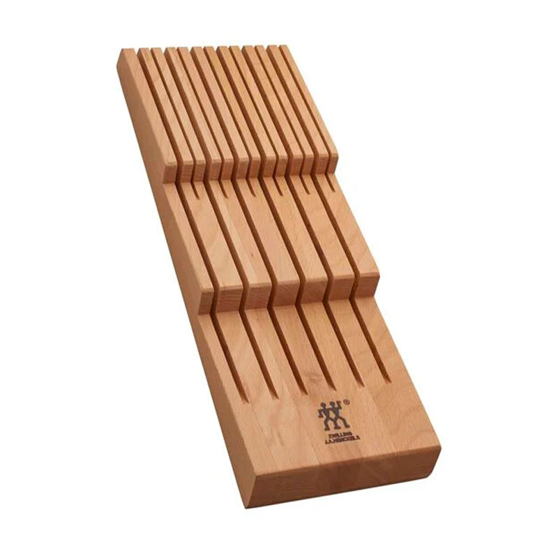 Zwilling knivholder til skuffe bøg - 12 knive