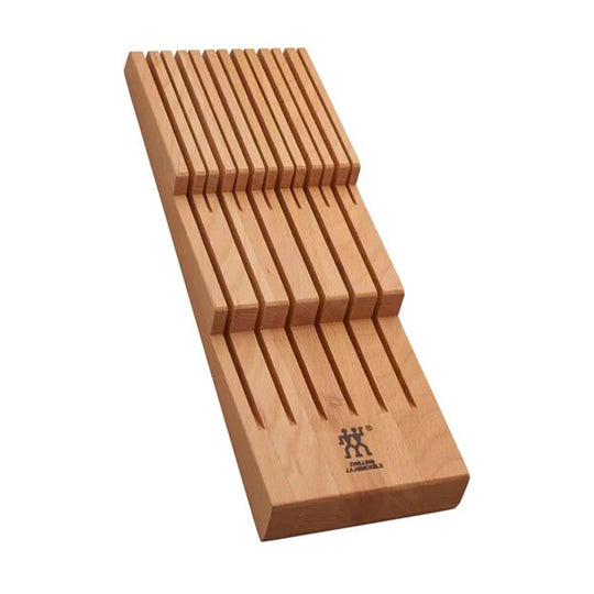Zwilling knivholder til skuffe bøg - 12 knive
