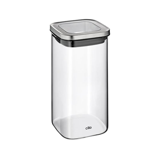 Cilio Cube opbevaringsglas 1,35 liter