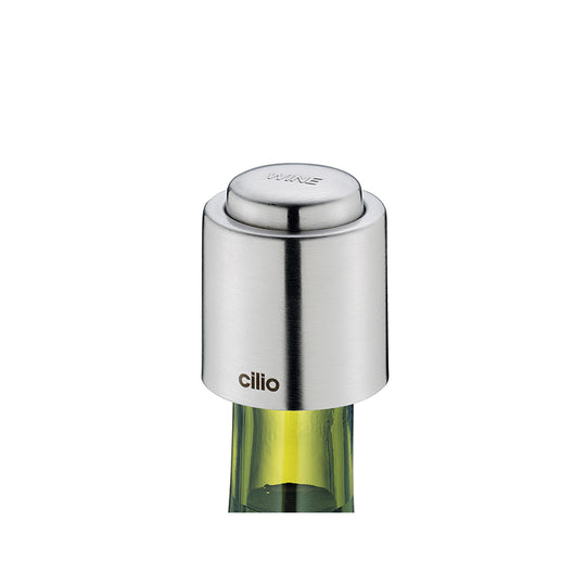 Cilio vinstopper stål  4,5 cm