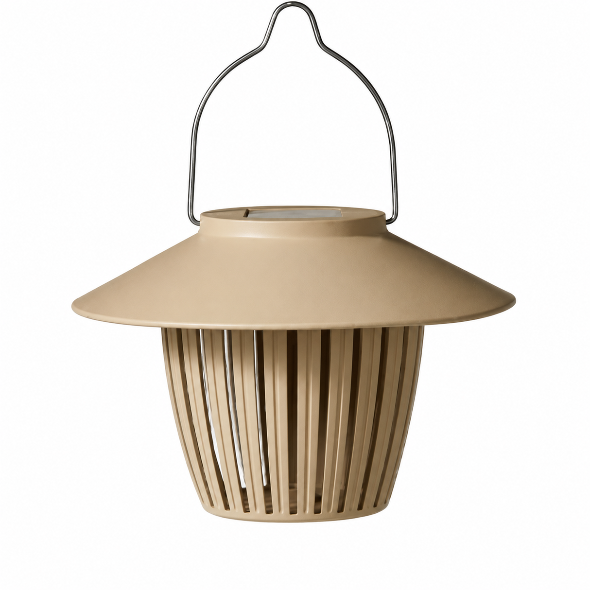 Solcellelampe m/Ophæng 14 cm Ass. farver