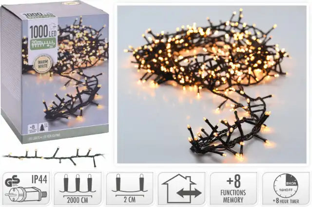 Lyskæde Snake 1000 LED