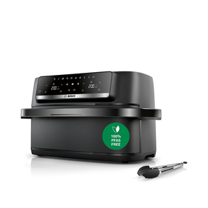 Bosch MAFD490B7 Serie 4 airfryer med dobbelt skuffe 10 liter