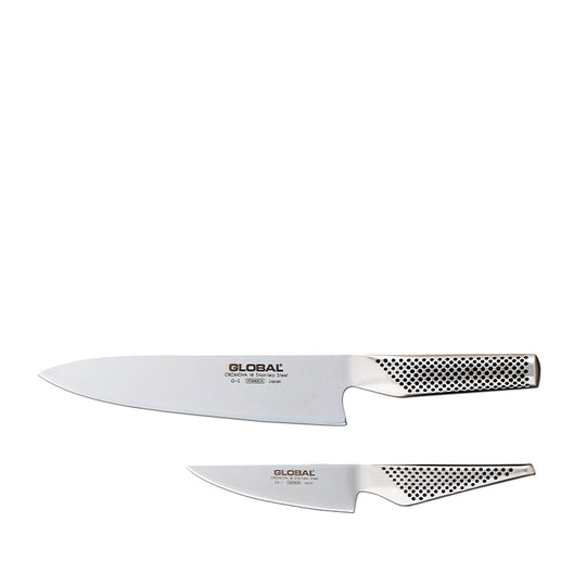 Global knivsæt GS-1 grøntsagskniv og G-2 kokkekniv