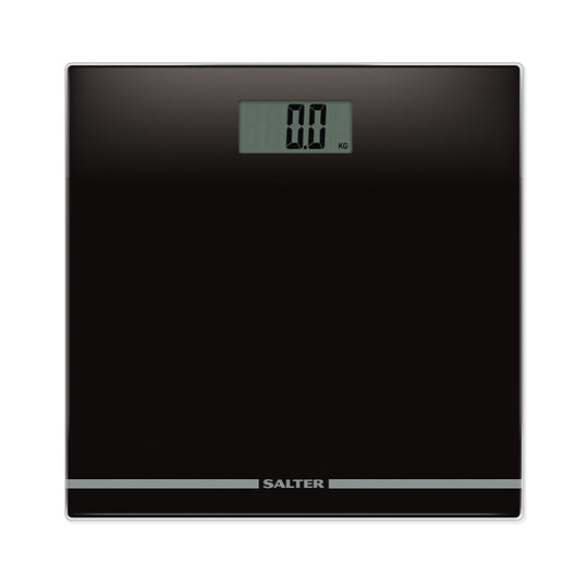 Salter elektronisk glasvægt sort