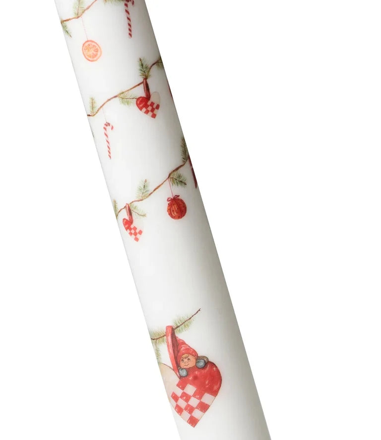Klarborg LED-kronelys 25 cm, 2 stk.